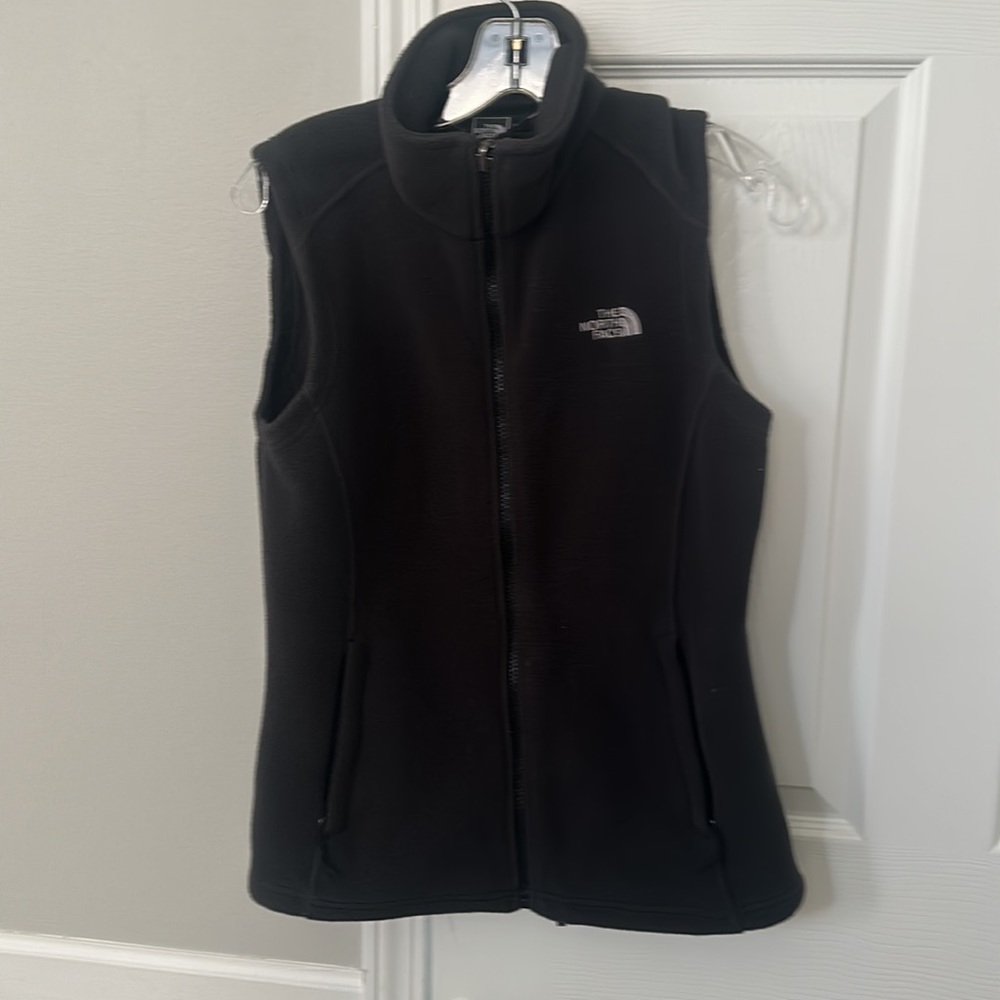 North face soft shell vest